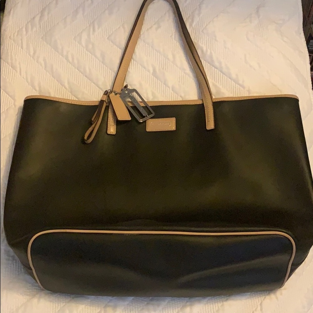 Coach Black Tote